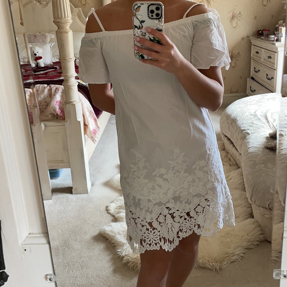 Madewell Dress - White flowy, shapeless